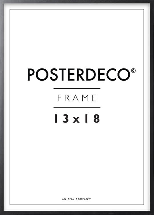 Black Poster Frame 13x18cm