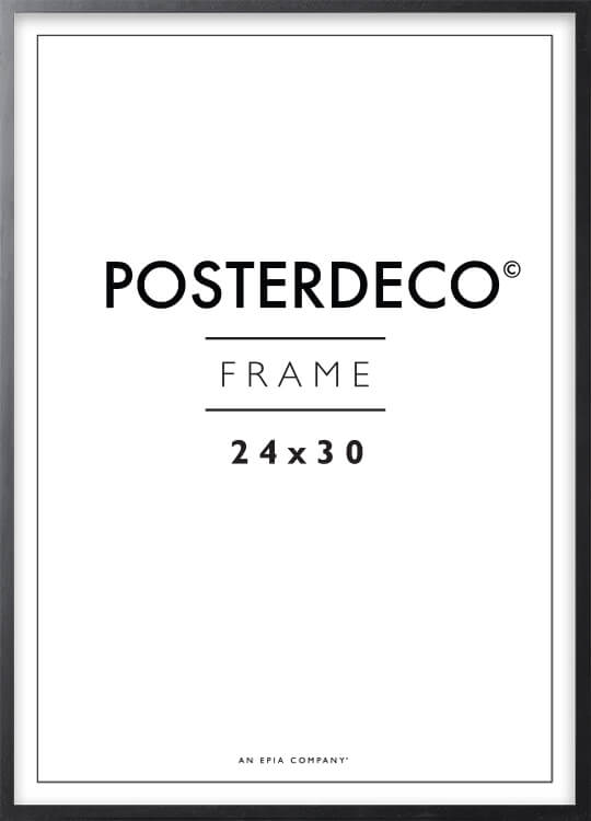 black-poster-frame-24x30-cm