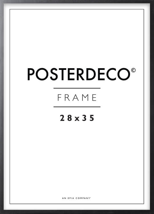 black-poster-frame-28x35-cm