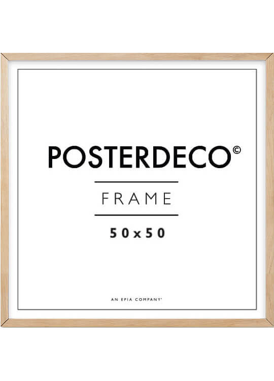 oak-poster-frame-50x50-cm